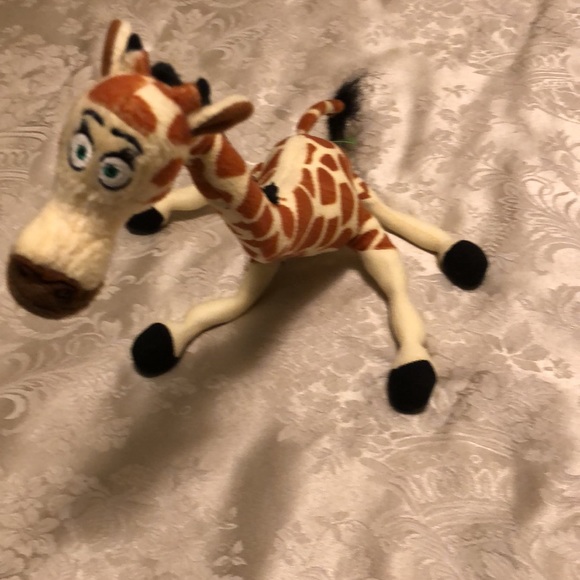 RARE MADAGASCAR PLUSH GIRAFFE MELMAN ORIGINAL MOVIE MEMORABILIA 15” - #015 - Picture 5 of 7